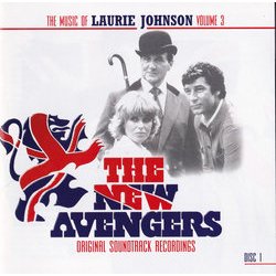 50 Years of the Music of Laurie Johnson Vol. 3: The New Avengers Soundtrack (Laurie Johnson) - CD cover