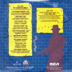 The Gangster Single Soundtrack (Various Artists) - CD Back cover