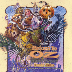Return to Oz Soundtrack (David Shire) - CD cover