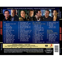 Judge Dredd Soundtrack (Alan Silvestri) - CD Trasero