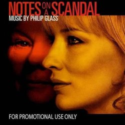 Notes on a Scandal Soundtrack (Philip Glass) - Cartula