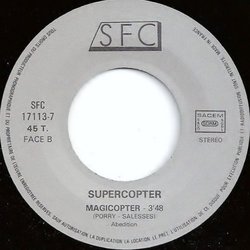 Supercopter Soundtrack (Sylvester Levay) - cd-inlay