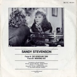 Sandy Soundtrack (Various Artists, Sandy Stevenson) - CD Trasero