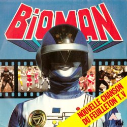 Bioman Soundtrack (Bernard Minet, Jean-Franois Porry, Grard Salesses) - CD cover