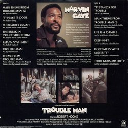 Trouble Man Soundtrack (Marvin Gaye) - CD Back cover