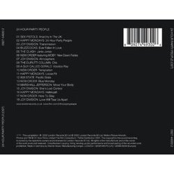 24 Hour Party People Soundtrack (Various Artists) - CD Achterzijde