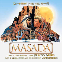 Masada Soundtrack (Jerry Goldsmith, Morton Stevens) - CD cover
