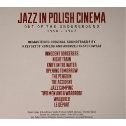 Jazz In Polish Cinema: Out Of The Underground 1958-1967 Soundtrack (Krzysztof Komeda, Andrzej Trzaskowski) - CD Back cover