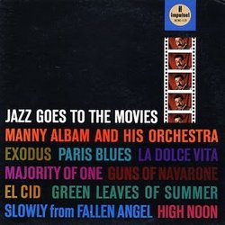 Jazz Goes to the Movies Soundtrack (Manny Albam, Various Artists, Various Artists) - CD cover
