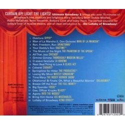 Absolute Broadway 2 Soundtrack (Various Artists, Various Artists) - CD Back cover