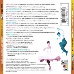 Maracas Marimbas and Mambos Soundtrack (Various Artists, Various Artists) - CD Back cover
