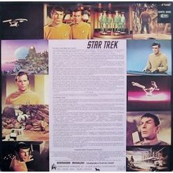 Star Trek Soundtrack (Alexander Courage) - CD Achterzijde