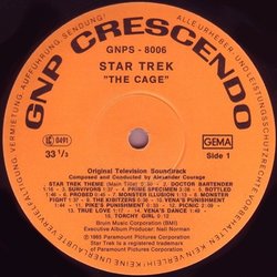 Star Trek Soundtrack (Alexander Courage) - cd-cartula