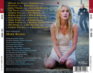 The Ward Soundtrack (Mark Kilian) - CD Trasero