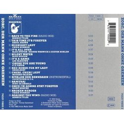 Zorc Soundtrack (Various Artists) - CD Back cover