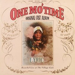 One Mo' Time Soundtrack (Original Cast) - CD cover