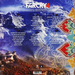 Far Cry 4 Soundtrack (Cliff Martinez) - CD Back cover