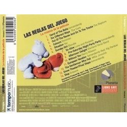 Las Reglas del Juego Soundtrack (Various Artists,  tomandandy) - CD Trasero