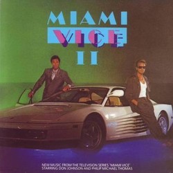 Miami Vice II Soundtrack (Various Artists, Jan Hammer) - CD cover