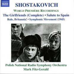 The Girlfriend Soundtrack (Dmitri Shostakovich) - CD cover
