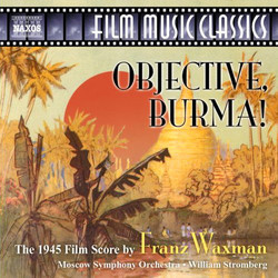 Objective Burma! Soundtrack (Franz Waxman) - CD cover