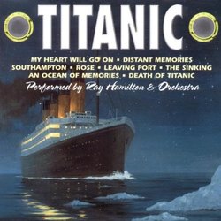 Titanic Soundtrack (Ray Hamilton Orchestra, James Horner) - CD cover