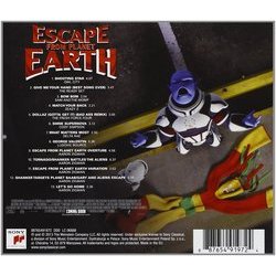 Escape from Planet Earth Soundtrack (Various Artists, Aaron Zigman) - CD Back cover