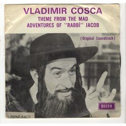 Les  Aventures de Rabbi Jacob Soundtrack (Vladimir Cosma) - CD cover