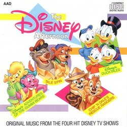 The Disney Afternoon Soundtrack (Various Artists) - CD cover