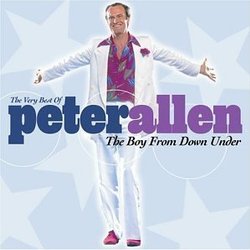 The Boy From Down Under: The Very Best of Peter Allen Soundtrack (Peter Allen, Various Artists) - CD cover