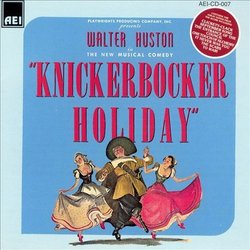 Knickerbocker Holiday Soundtrack (Maxwell Anderson, Kurt Weill) - CD cover