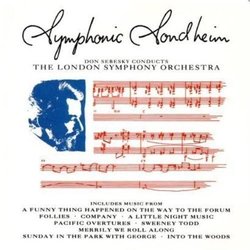 Symphonic Sondheim Soundtrack (Don Sebesky, Stephen Sondheim) - CD cover