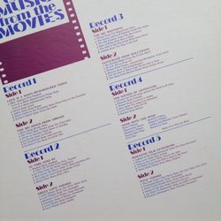 Great Music from the Movies Soundtrack (Various Artists) - CD Back cover