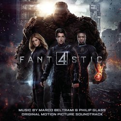 The Fantastic Four Soundtrack (Marco Beltrami, Philip Glass) - CD cover