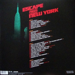 Escape From New York Bande Originale (John Carpenter, Alan Howarth) - CD Arrire
