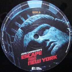 Escape From New York Soundtrack (John Carpenter, Alan Howarth) - CD Trasero