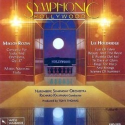 Symphonic Hollywood Soundtrack (Lee Holdridge, Mikls Rzsa) - CD cover