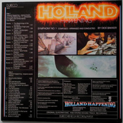 Holland Happening Soundtrack (Dick Bakker) - CD Back cover