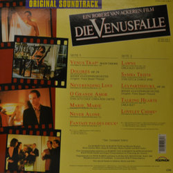 Die  Venusfalle Soundtrack (Peer Raben) - CD Back cover