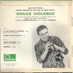 Douce violence Soundtrack (Georges Garvarentz) - CD Back cover