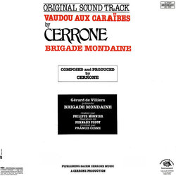 Vaudou aux Carabes Soundtrack (Marc Cerrone) - CD Back cover