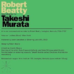 Soundtracks for Takeshi Murata Soundtrack (Robert Beatty) - CD Trasero