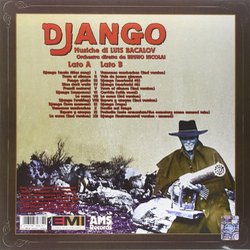 Django Soundtrack (Luis Bacalov) - CD Back cover