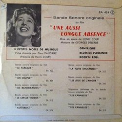 Une Aussi longue absence Bande Originale (Georges Delerue) - CD Arrire