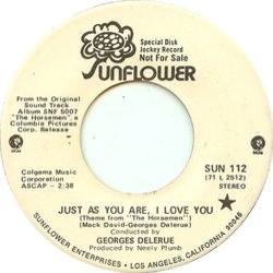 Just As You Are, I Love You Soundtrack (Georges Delerue) - CD cover