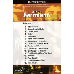 Music For The Movies: Bernard Herrmann Soundtrack (Bernard Herrmann) - CD Back cover