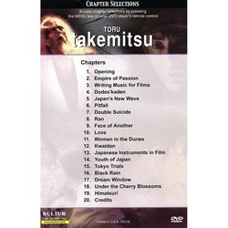 Music for The Movies: Toru Takemitsu Soundtrack (Tru Takemitsu) - CD Back cover