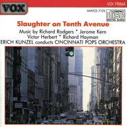 Slaughter on Tenth Avenue Soundtrack (Richard Rodgers) - CD cover