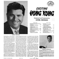 Exciting Hong Kong Soundtrack (Lionel Newman) - CD Trasero