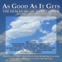 As Good As It Gets: The Film Music of Hans Zimmer: Vol. 2: 1994-2004 Soundtrack (Dominik Hauser, Hans Zimmer) - CD cover